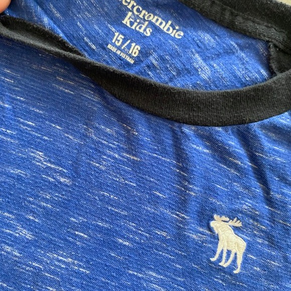 Abercrombie kids raglan sleeve long T, size 15/16 - Picture 2 of 3